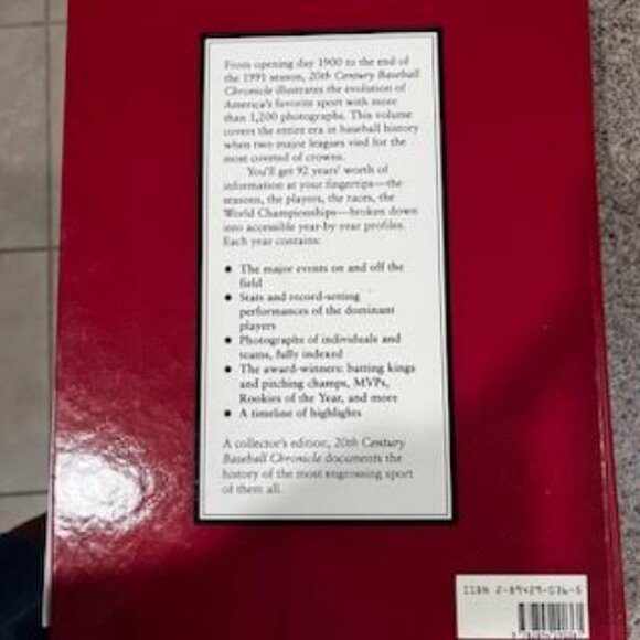20th Century Baseball Chronicle Updated Year by Year History Major League - Picture 5 of 15